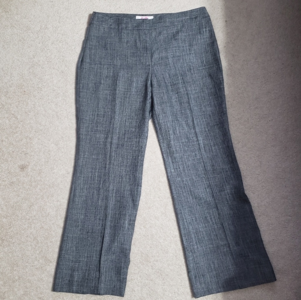 Gray dress pants 14